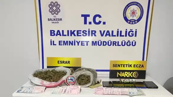 Ayvalık İlçe Emniyet Müdürlüğü'nden: Uyuşturucu Operasyonu