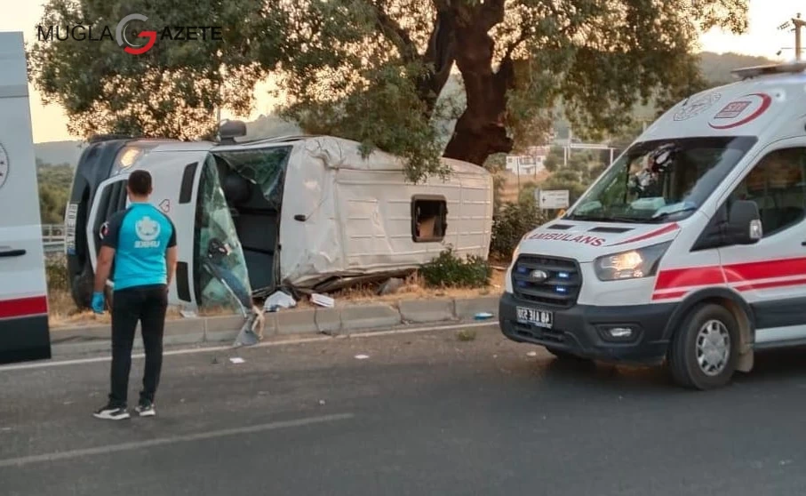 Muğla'da feci kaza: Çok sayıda yaralı var!